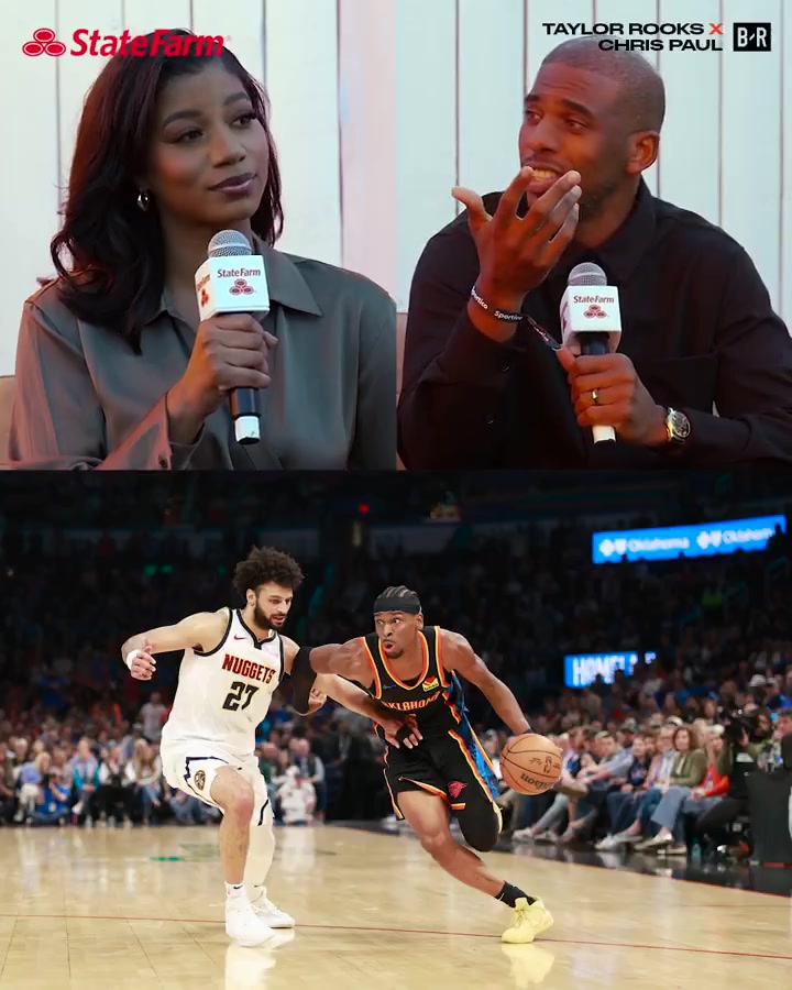 支持自己的小兄弟保罗对女记者亚历山大应该拿下今年的MVP