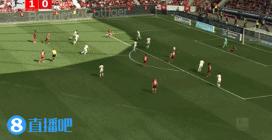 布恩迪亚破门，药厂2-0领先！半场精彩进球！