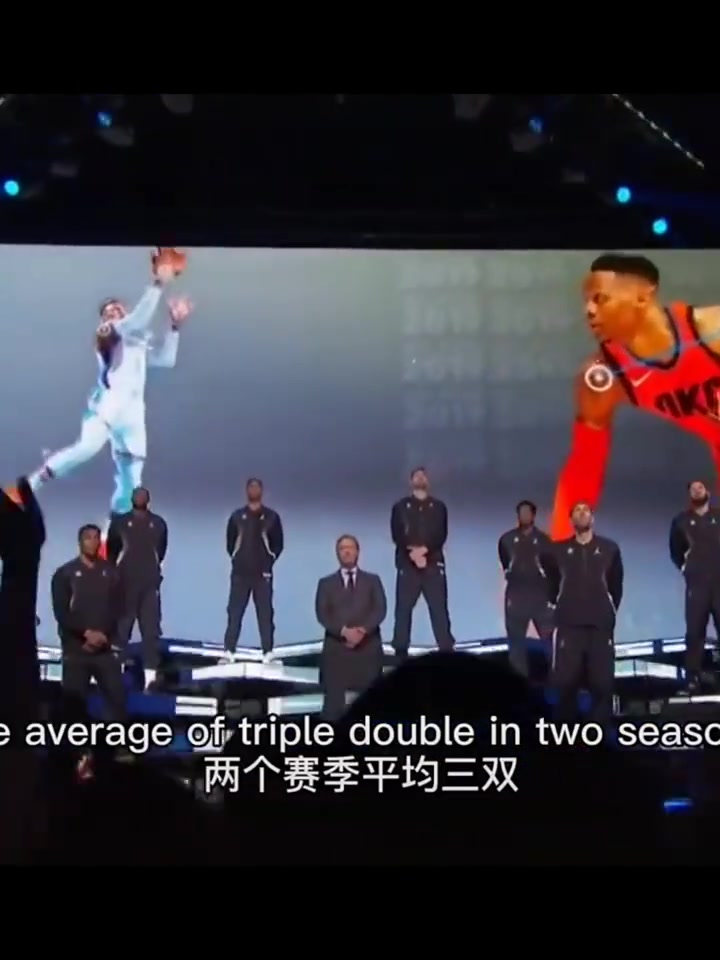 队史第一人威少雷霆生涯3年场均三双 1MVP 2AMVP