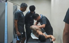 媒体人：申花战梅州前，李更衣室弯腰伤腰。